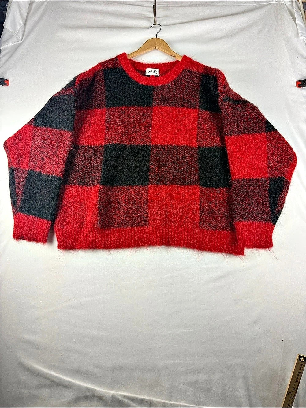 Woolrich x Target Adult Buffalo Check Pullover Sweater Size XL NWOT